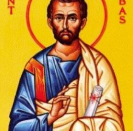 Monday 6/11/2018 – Memorial of St. Barnabas, Apostle